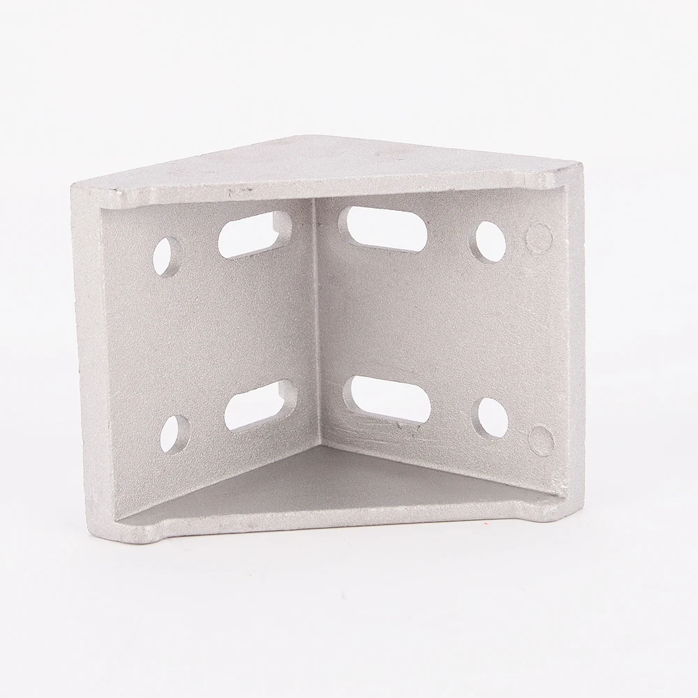 CNC DIY 6060 Угловой Монтаж 60x60 домашние декоративные угловые кронштейны алюминиевый