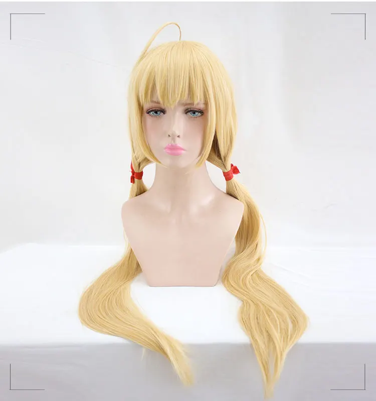 HSIU высокое качество Anzu Futaba косплей парик IDOLM@ STER Золушка девушки костюм играть парики Хэллоуин костюмы волосы