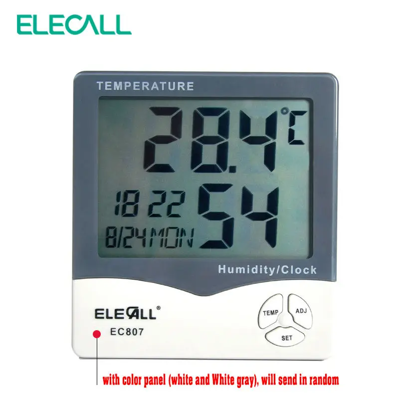 ELECALL EC807 высокоточный электронный измеритель температуры и влажности термометр