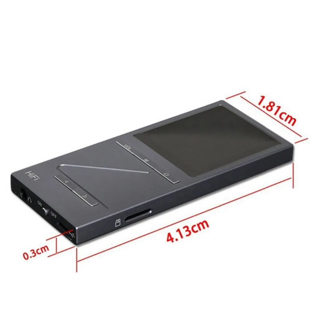 ONN X5 без потерь цифровой Спорт Экран Hifi аудио Mp 3 мини Музыка Mp3 плеер FM Радио 8 ГБ с