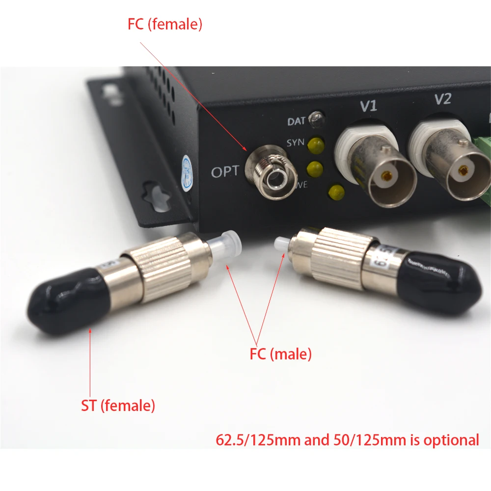 Премиум FC/UPC штекер к ST/UPC гнездовой Гибридный адаптер для многомодового