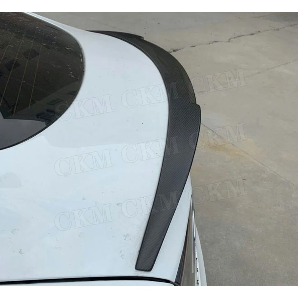 Задний спойлер Tesla для Model S Sedan 60 70 75 85 90D P85D P90D P100D 2012 2019 RZ Style Boot Trim Sticker|Спойлеры и