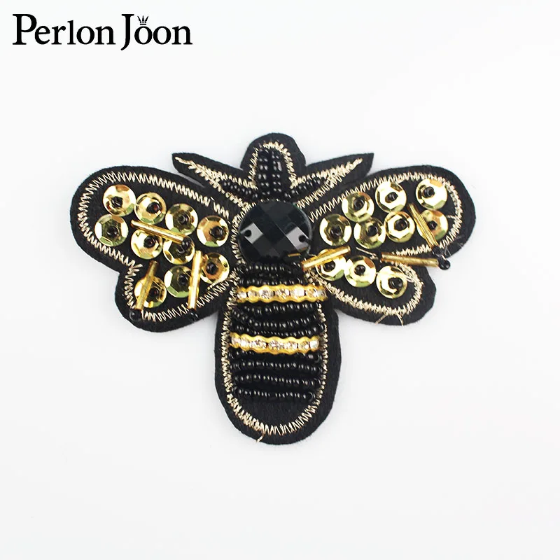 1 шт. ручная работа Сделай Сам Вышивка Стрекоза бабочка пчела патчи Стразы