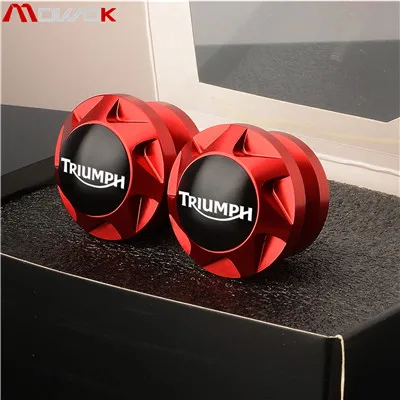 Red 6M Для Triumph Daytona 675 2006-2008 Street Triple/R 2007-2012 Andere Modellen 8 m/6 m achterbrog Spoelen Slider Staat Schroeven - Цвет: Red 6M
