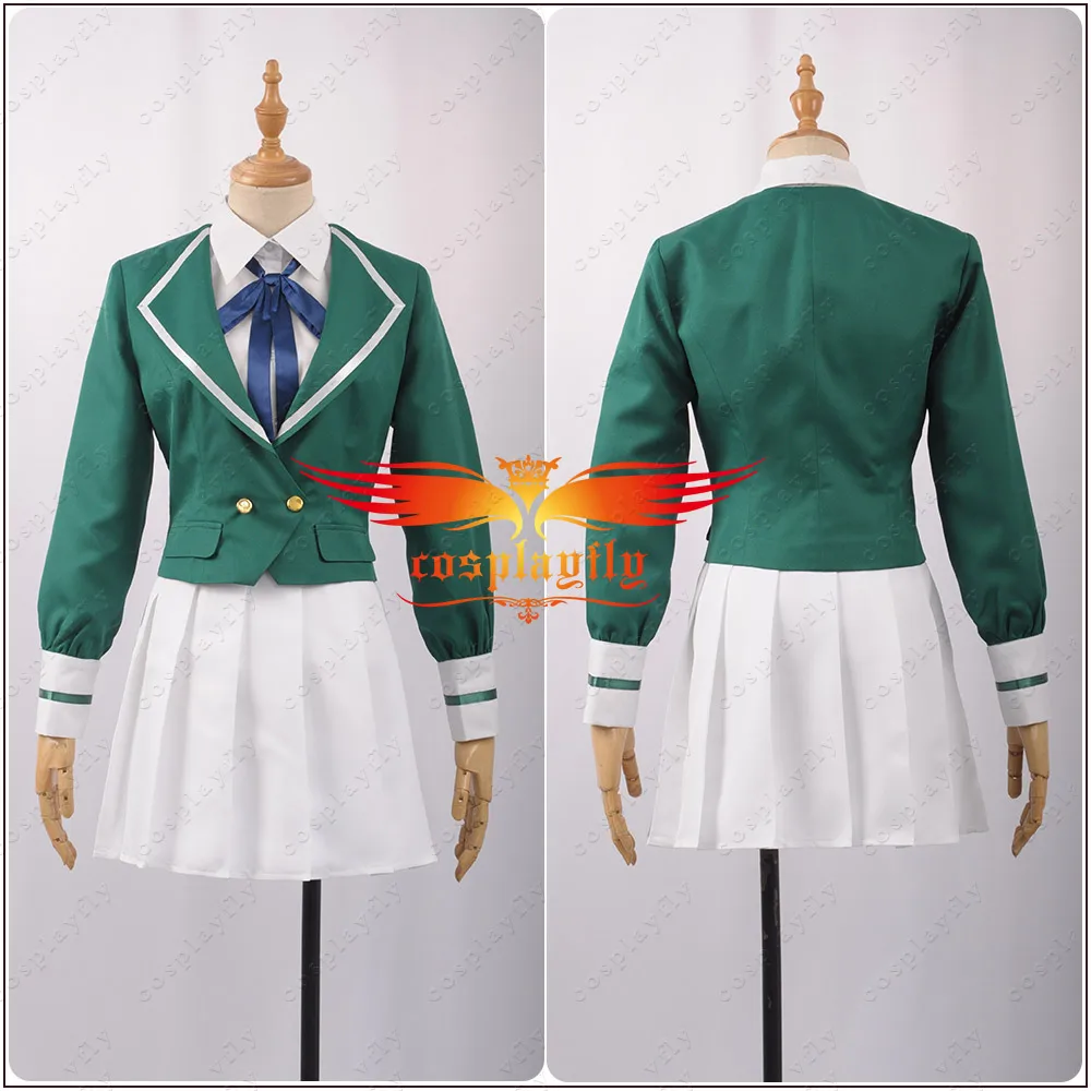 Ужасный аниме ZOMBIE LAND SAGA Zonbii 6 Lily Hoshikawa необычный сценический Карнавальный костюм
