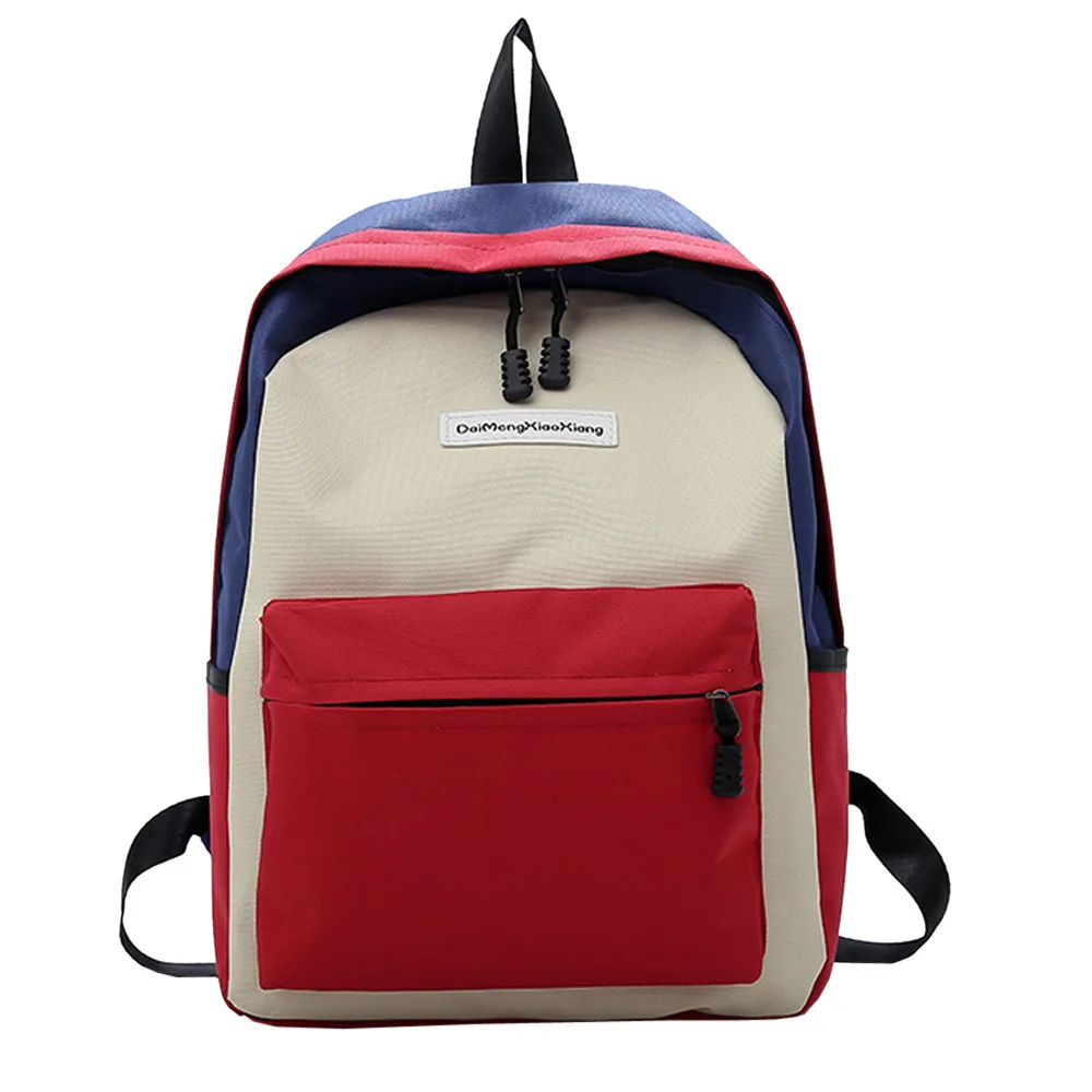 Универсальный рюкзак унисекс модная нейтральная нейлоновая сумка на плечо для