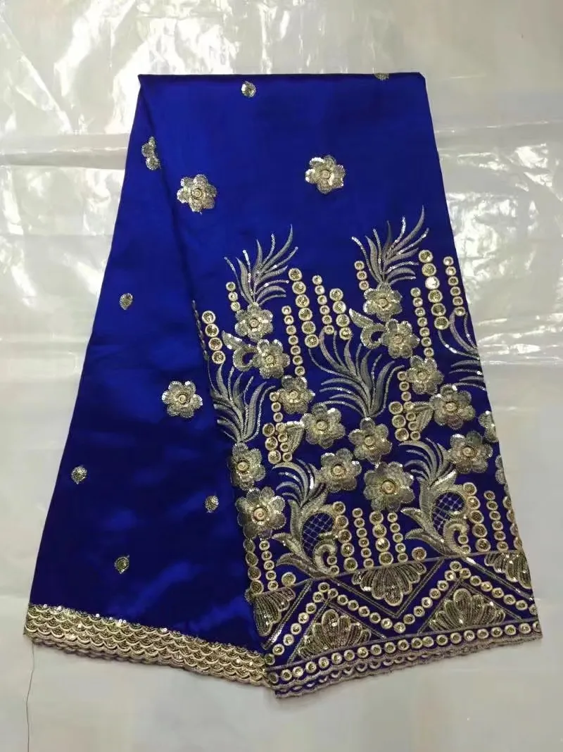 Нигерийские кружевные ткани для свадьбы 2019 вечеринки нигерийский Джордж шитья