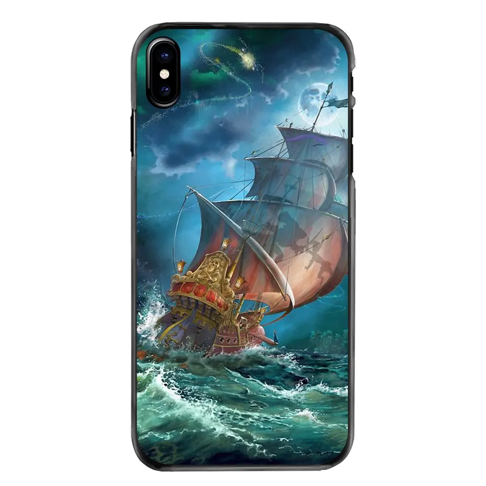 Accessories Bag Case For iPhone 4 4S 5 5S 5C SE 6 6S 7 8 Plus X XR XS Max iPod Touch Peter Pan Take Me To Neverland Glossy |
