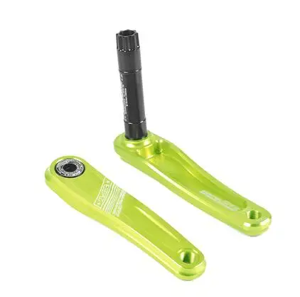 crank green BDSNAIL MTB горный велосипед Интегрированный полый Звездочка ЧПУ Сверхлегкий GXP кривошипно 104bcd диск положительные отрицательные зубы - Цвет: crank green
