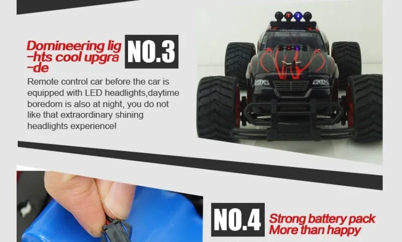 Горячая RC Автомобиль 2,4G 1/16 гоночная машинка монстр грузовик Радиоуправляемый багги RC Бигфут гоночный автомобиль детская игрушка