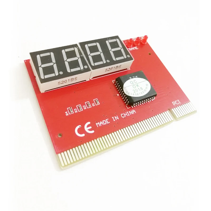 Компьютерная плата PCI материнская светодиодный 4 значный диагностический