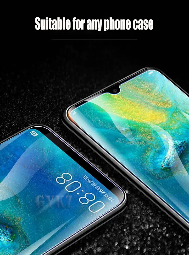 2 шт полноэкранное покрытие из закаленного стекла для huawei mate 20 lite 20X взрывозащищенное Защитное стекло для huawei mate 20 X 20X
