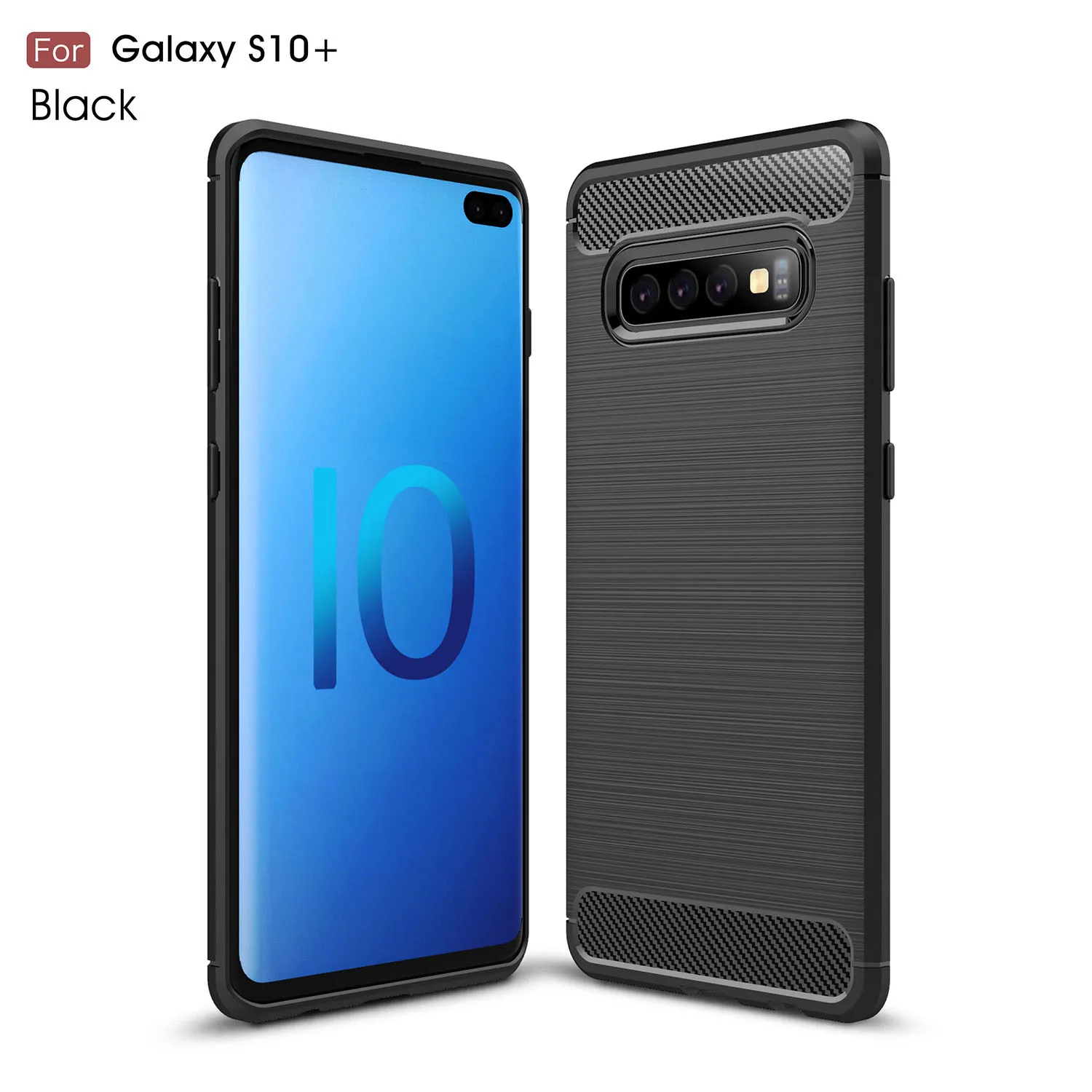 Чехол для Samsung Galaxy S10 S10e Plus TPU силиконовый чехол Ультратонкий Мягкий матовый