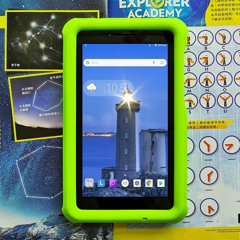 MingShore силиконовый чехол для lenovo Tab E7 7,0 дюймов TB-7104F противоударный безопасное покрытие для Tab E7 7,0 7104 модель чехол для планшета