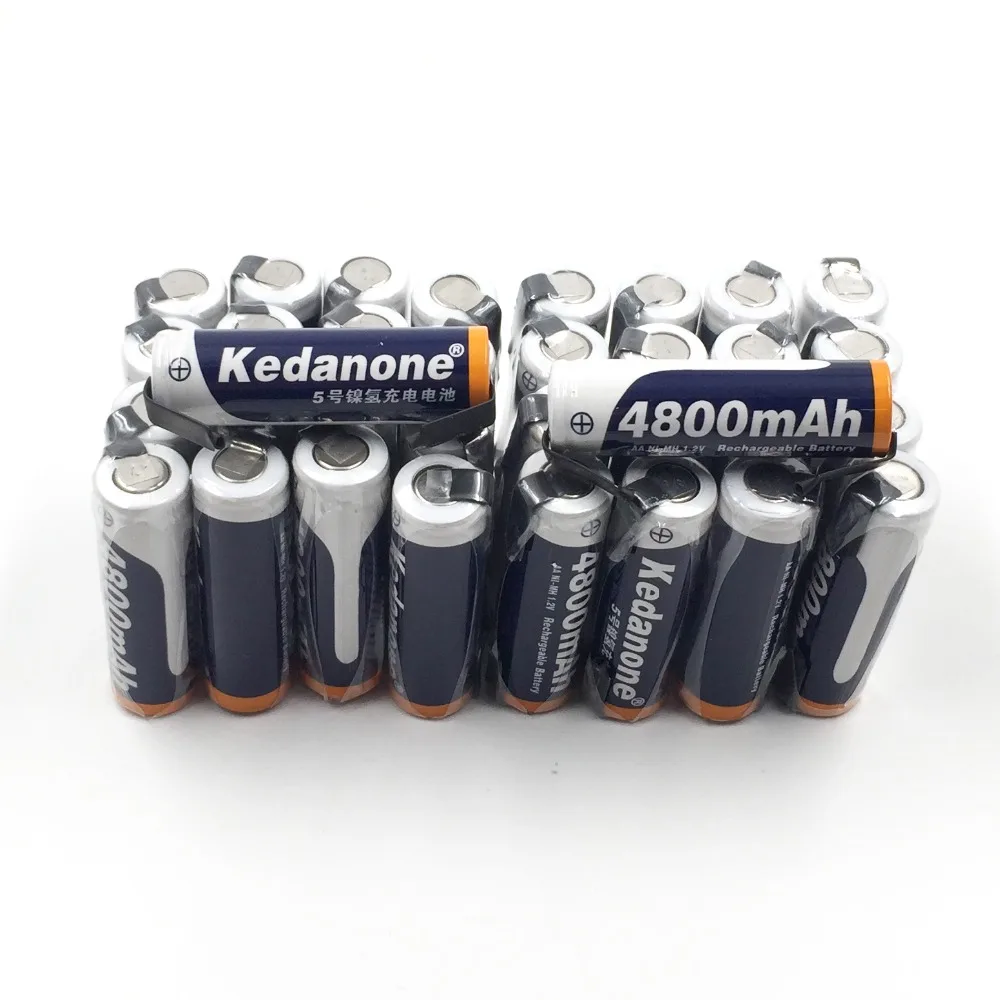 Ni mh 1 2 v AA Аккумуляторная батарея 4800 mAh nimh сотовый зеленый корпус с Сварные вставки