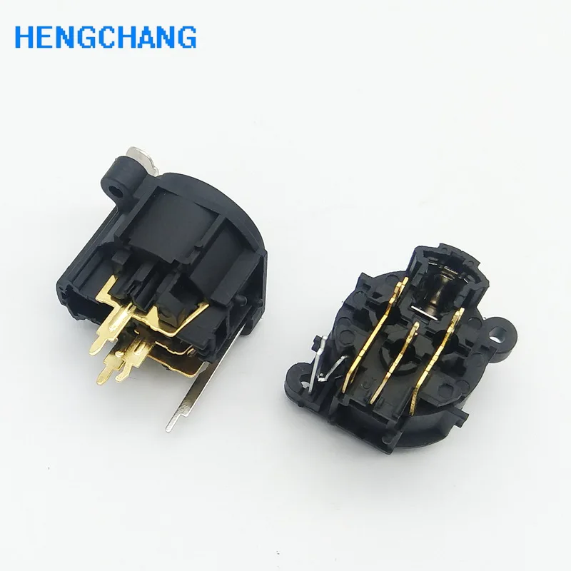 3Pin XLR гнездо шасси PCB панель разъем для аудио усилитель вход выход 10 шт./лот |