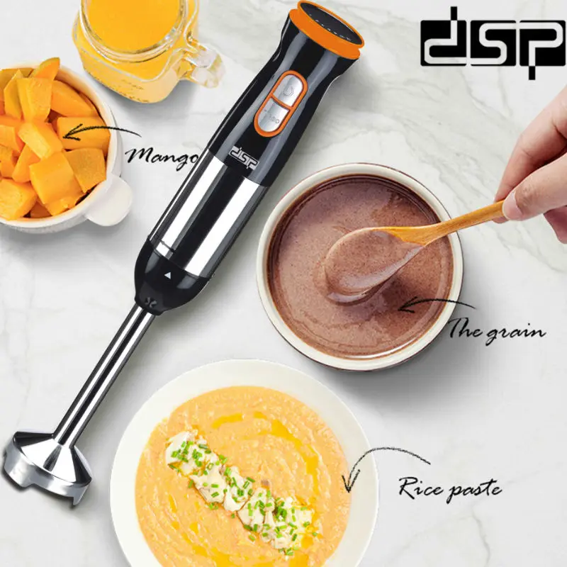 DSP ручной блендер Еда миксер Электрический Портативный SS лезвие процессор |
