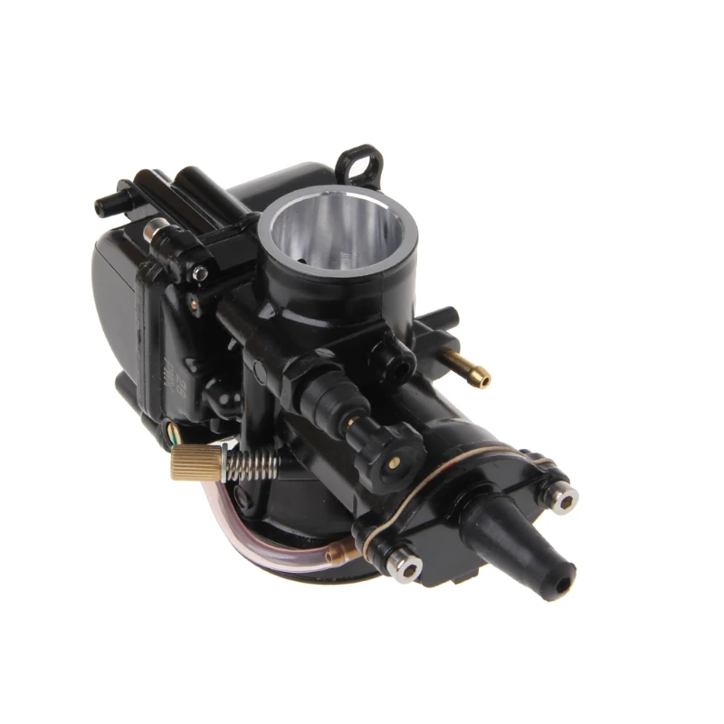 

2019 New QILEJVS Universal Motorcycle 28mm Carburetor For Keihin Carb PWK Mikuni With Power Jet Auto Accessories