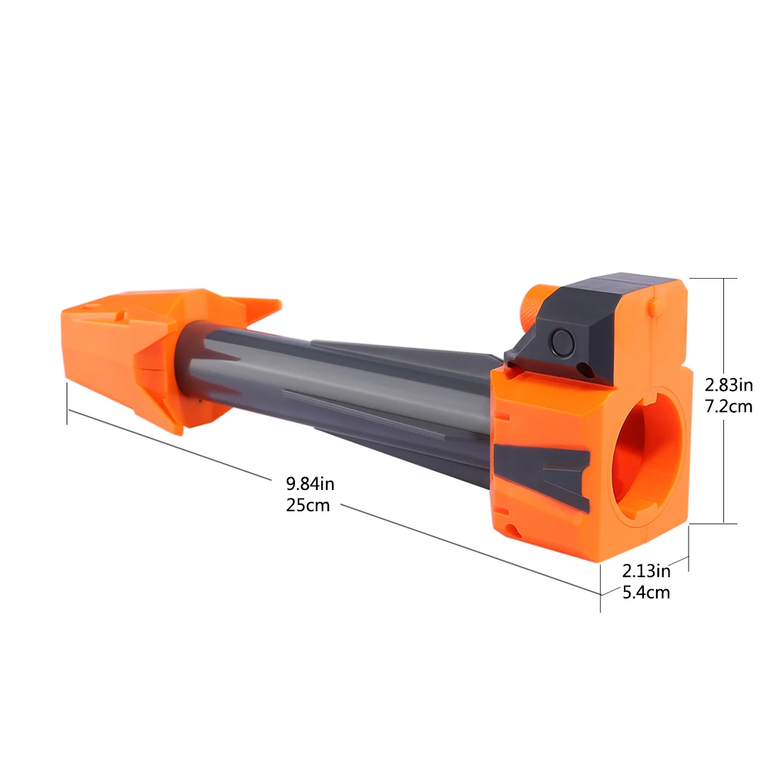 Модифицированный стиль передней трубки украшения для Nerf Stryfe Rapidstrike Retaliator модульный регулятор для N-Strike Elite Infinus