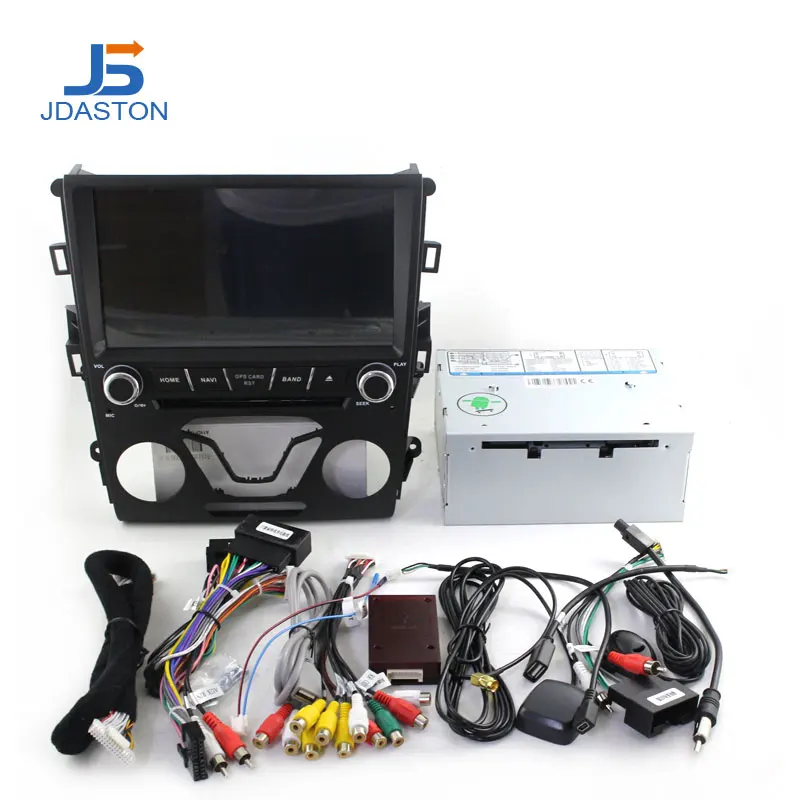 JDASTON Android 10 0 автомобильный DVD плеер для Ford Mondeo Fusion 2013 2014 WIFI GPS навигация 2 Din