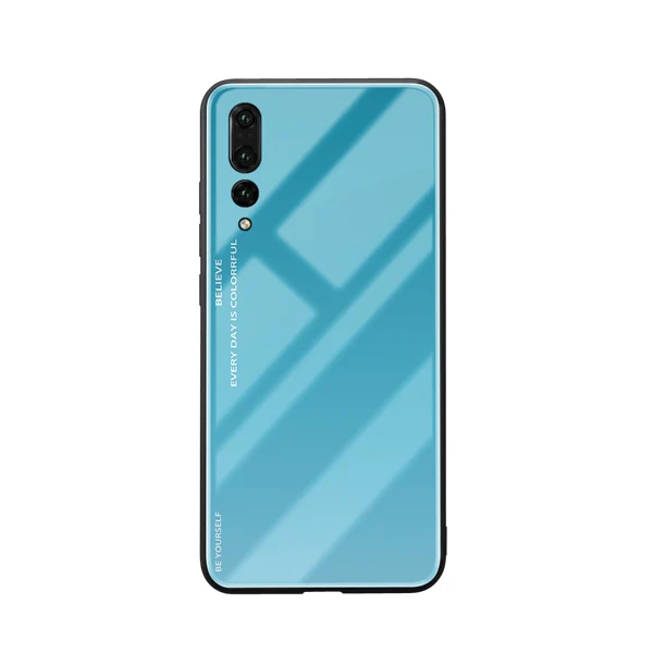 G4995 Новые градиентные чехлы с закаленным стеклом для huawei P30 P20 P10 Lite Коврики 20 10 9 8 Pro Nova3 Nova4 Nova3i P9 P10 плюс - Цвет: G4995