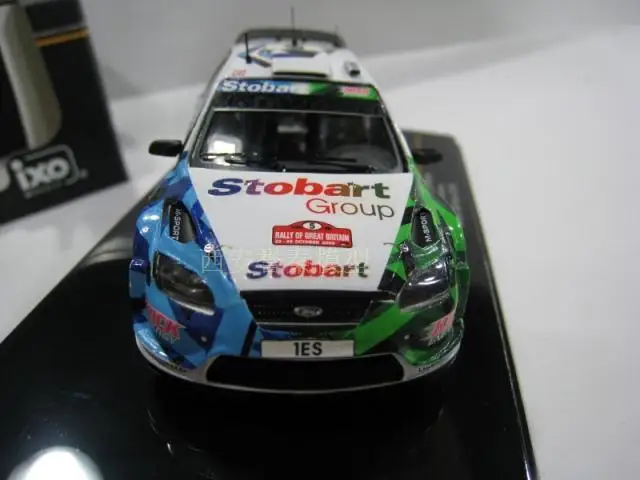 I XO 1:43 Ford Focus RS WRC 08 2009 сплав модель автомобиля литье под давлением металлические игрушки подарок на день рождения для детей мальчиков