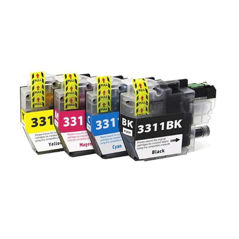 

Vilaxh 4pcs For Brother lc3311 ink cartridge compatible for Brother DCP-J772DW MFC-J491DW MFC-J890DW printer