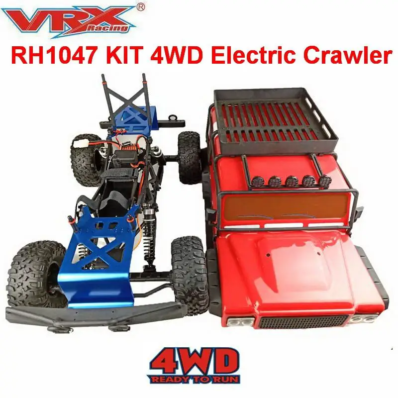 RC гусеничный 4WD VRX Racing RH1047 BF-4J комплект 1/10 весы электрические машинки на радио