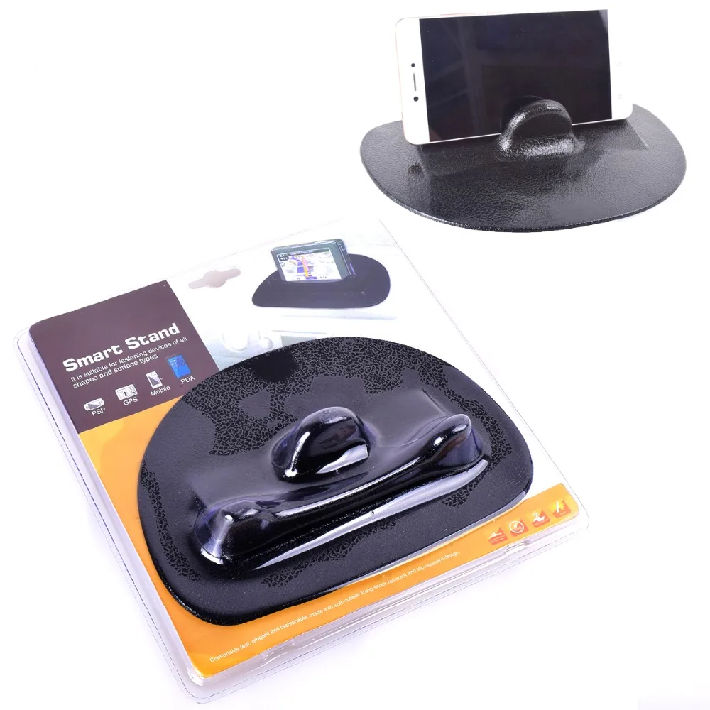 Противоскользящий силиконовый коврик для приборной панели автомобиля подставка