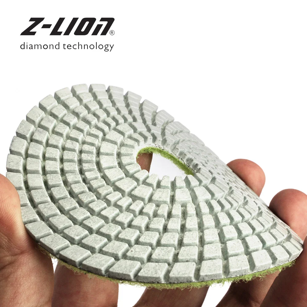 Z LION 4 &quot7 штук Алмаз Полировальником для искусственного Кварцевый камень