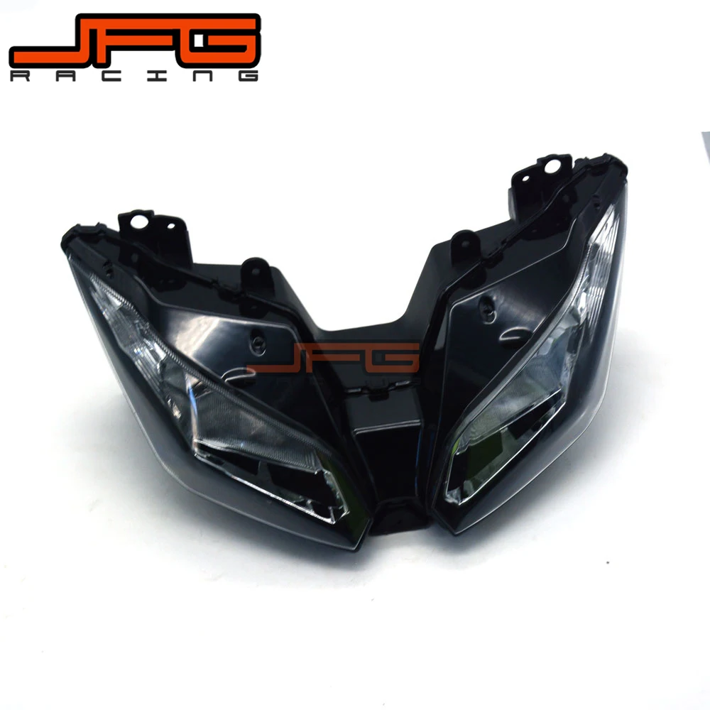 Передняя фара для мотоцикла головные фонари лампы в сборе KAWASAKI Ninja250 Ninja300 Ninja ZX6R