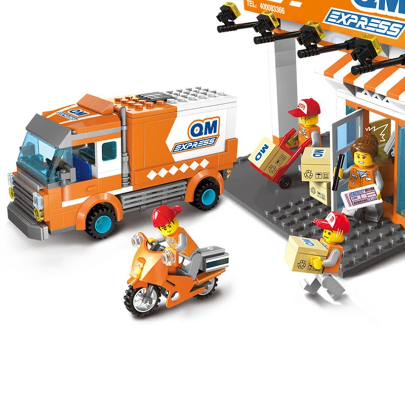 337 шт Детские развивающие строительные блоки игрушка Совместимость с legoingly серия