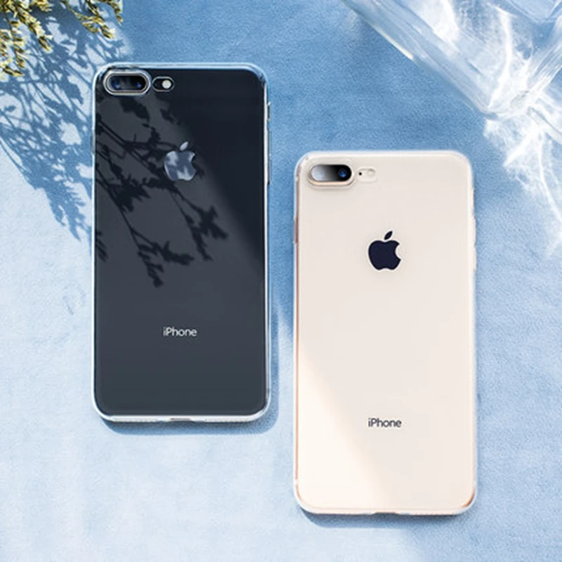 Мягкий прозрачный чехол из ТПУ для iPhone 11 Pro X 5S SE 2 6s Plus силиконовый с полным