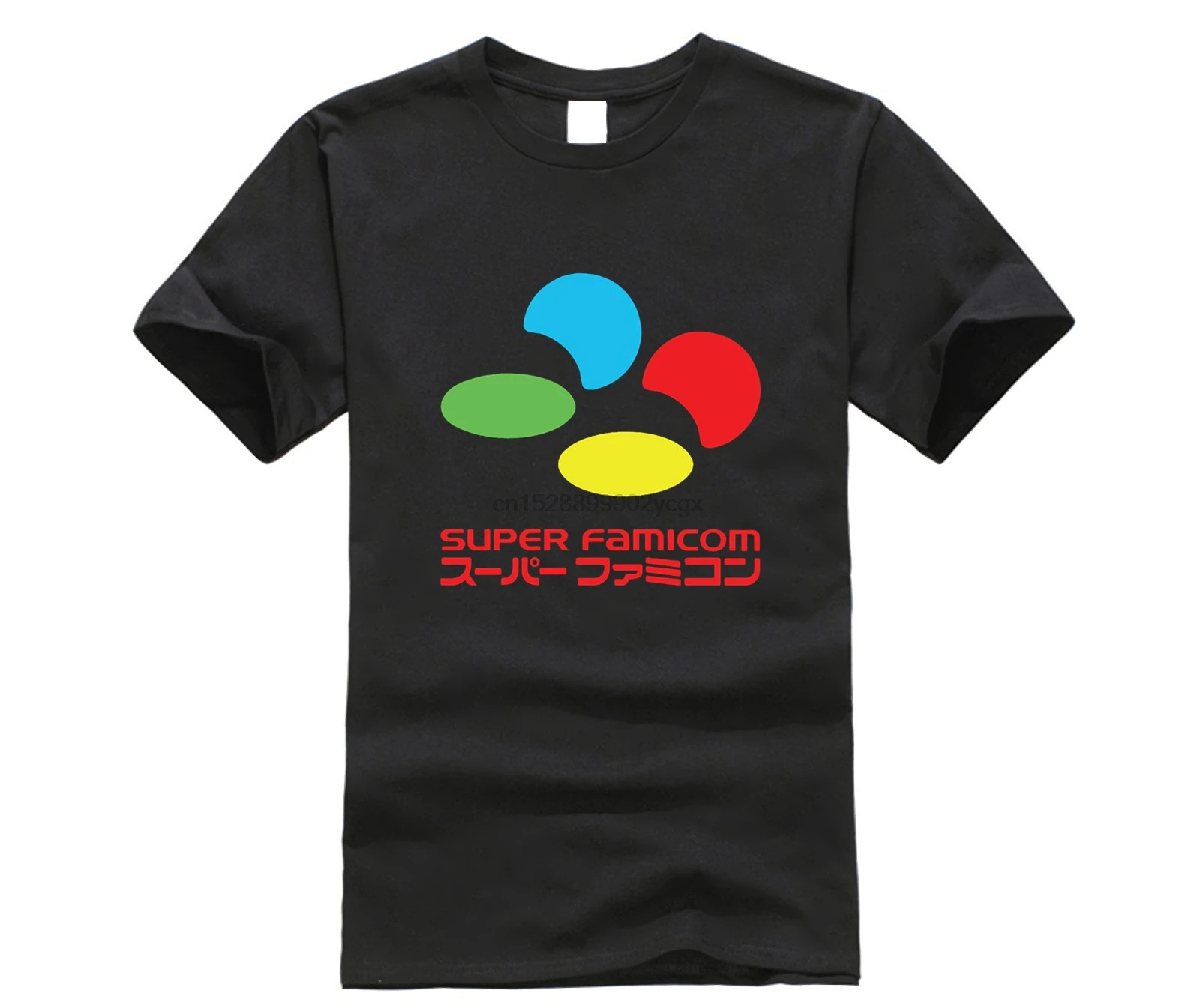 Мужская футболка SNES Super Famicom цветов Creator Youth 100% хлопок футболки с короткими