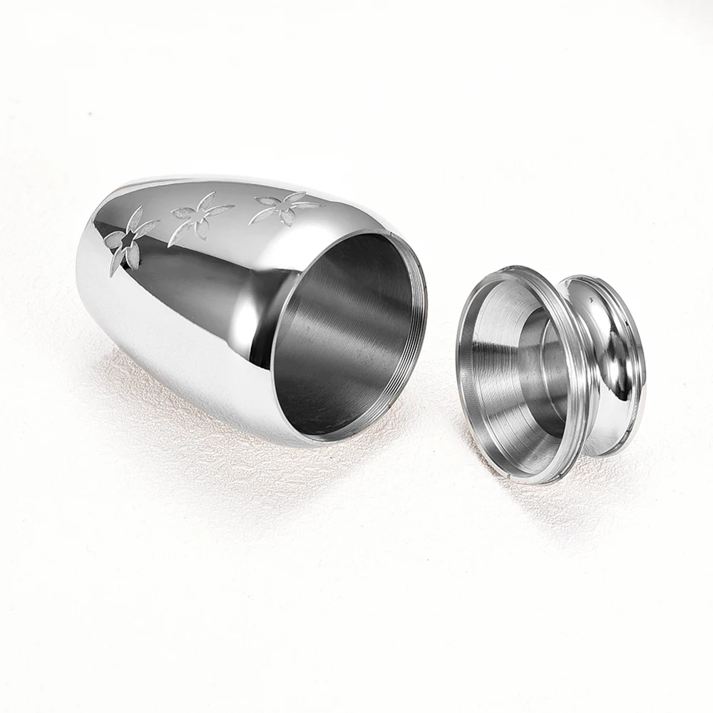 Большая емкость ПЭТ/человеческие зеркальные полированные урны для кремации с