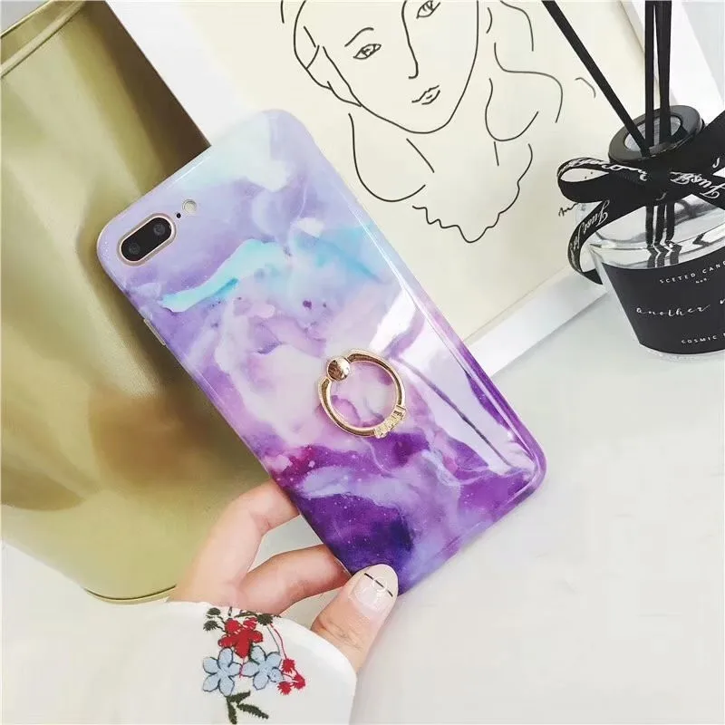 DISCASE ТПУ глянцевый красочный imd чехол для телефона iphone 8 7 6 6s plus X