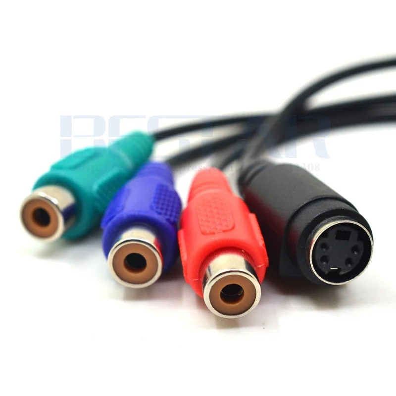 20 см 0 2 м 7Pin S Video to Female RGB/3RCA и 4pin компонентный кабель Adaoter для ПК DVD HDTV|Компьютерные
