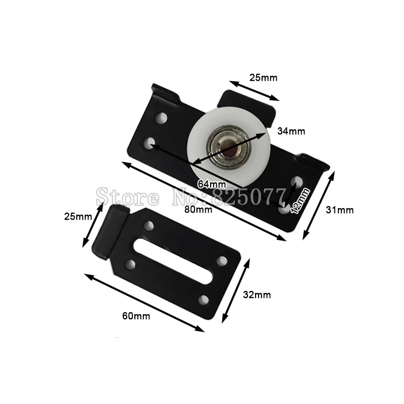 Колесо для раздвижной двери шкафа комплект роликов движущееся колесо деревянная