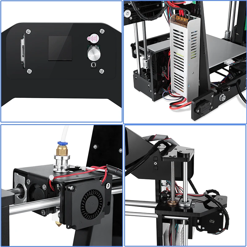 2018 Newest 3D Printer Upgrade i3 DIY Kit with Smart Leveling High Precision Cheap Laser Engraving Printers | Компьютеры и офис
