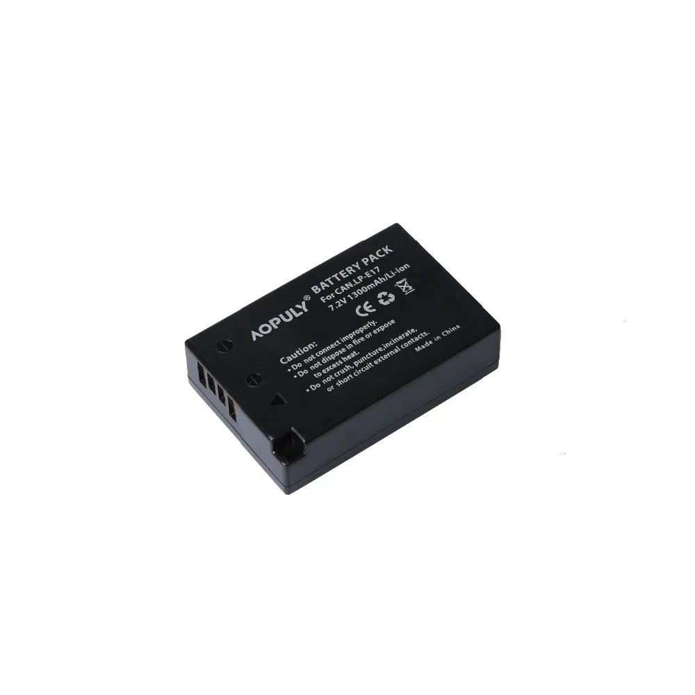 1 шт. 1300 мАч LP E17 батарея bateria камера Аккумулятор для canon EOS Rebel T6i 750D T6s 760D M3 8000D Kiss X8i