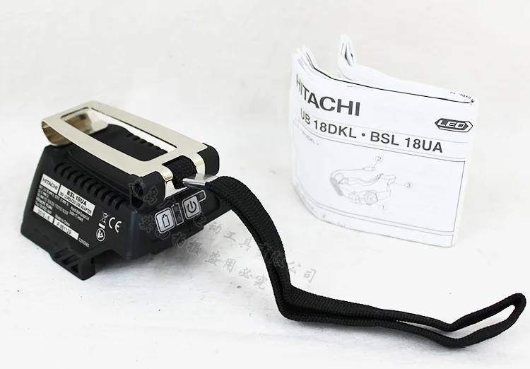 Япония HITACHI перезаряжаемые фары UB18DKL Водонепроницаемый 3 Вт Светодиодный