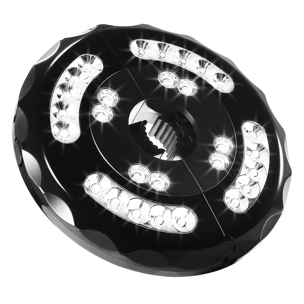 28 светодиодов патио зонтик огни беспроводной полюс свет для Патио Зонты Кемпинг