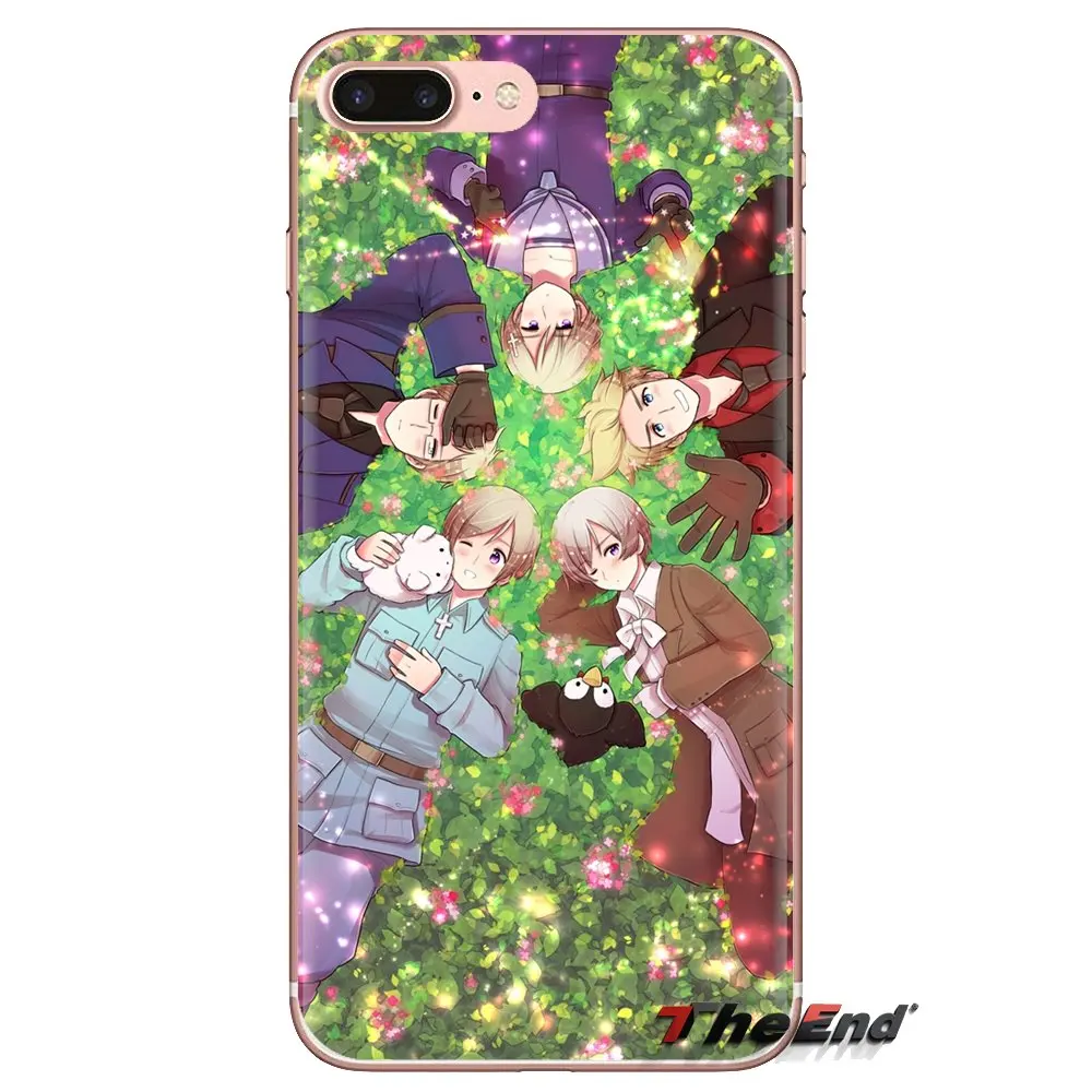Transparent Soft Shell Covers For Huawei Mate Honor 4C 5C 5X 6X 7 7A 7C 8 9 10 8C 8X 20 Lite Pro hetalia Anime Japan |