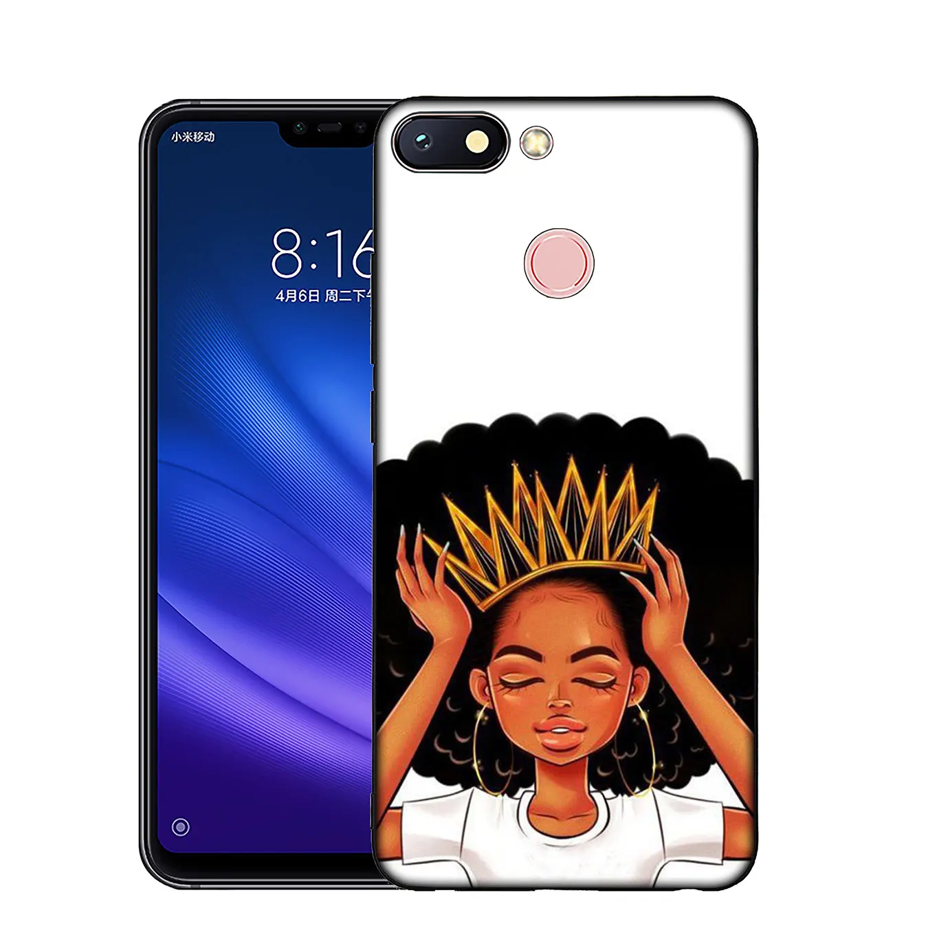 Черный мягкий силиконовый чехол MELANIN POPPIN для Xiaomi Mi 10 9 8 A3 A2 9T Pro Lite SE A1 CC9 CC9E 5X 6X |