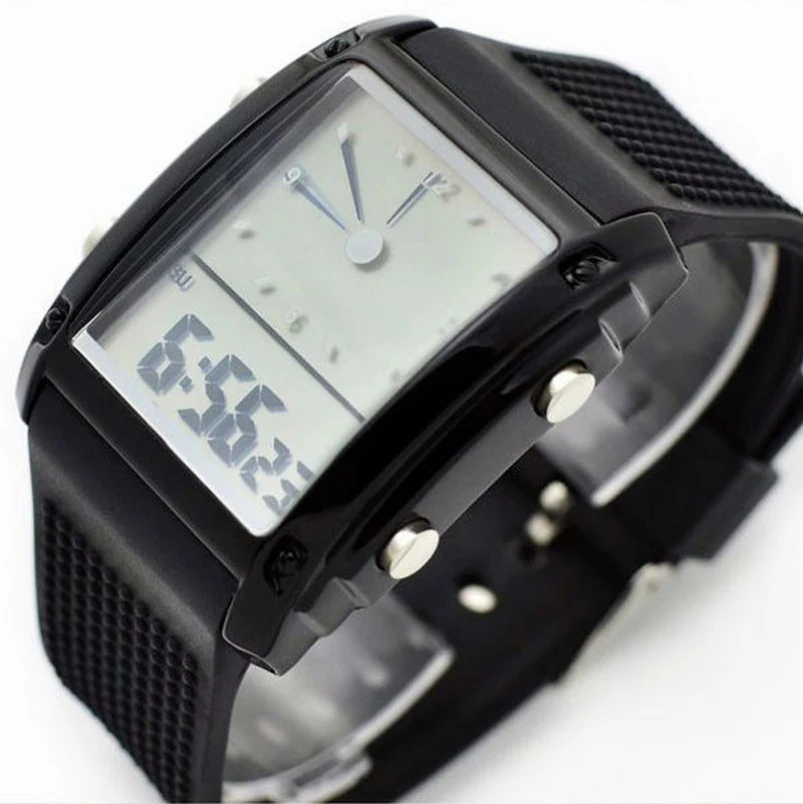 Новые великолепные модные повседневные часы зеркальные цифровые светодиодные