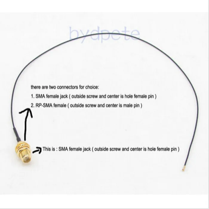 6in 6 ''IPX IPEX I-PEX U.FL к гнезду SMA RF pigtail jumper cable для PCI WIFI Card беспроводной
