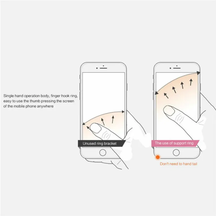 Держатель для телефона в виде кролика металлический держатель кольцо на палец с