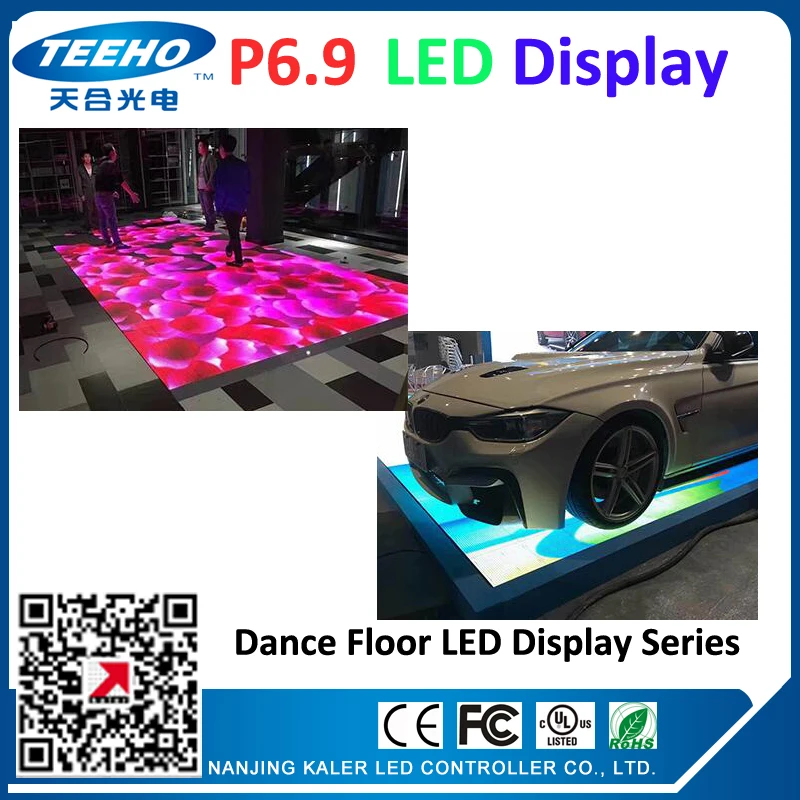 Светодиодный танцевальный пол P6.9 светодиодный экран светодиодная видеостена