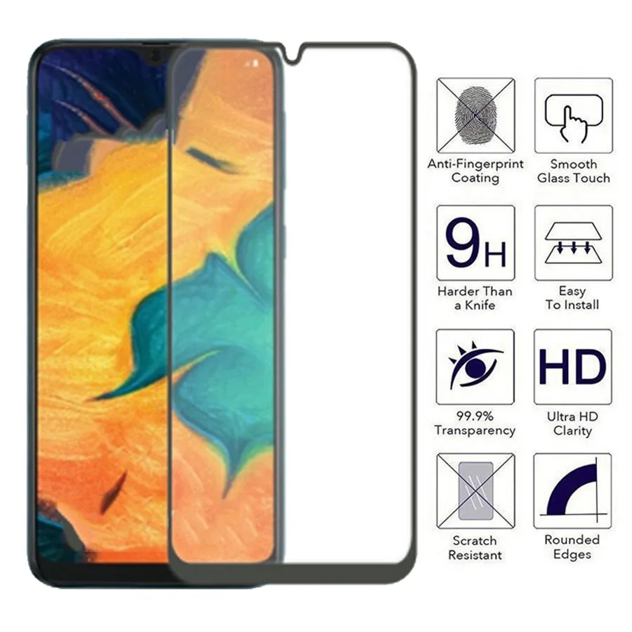 Защитное стекло закаленное для Samsung a30/a40/a50/a70/30/40/50/70 | Мобильные телефоны и
