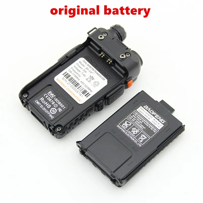 BaoFeng BF-F8 + Plus 2nd Gen UV-5R двухстороннее радио VHF UHF 136-174MHz 400-520MHz рация Ham